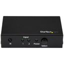 StarTech.com 2 Port HDMI - 4K 60Hz - Supports HDCP - IR - HDMI Selector - HDMI Multiport Video er - HDMI er (VS221HD20) Video-/audioswitch HDMI – billede 3