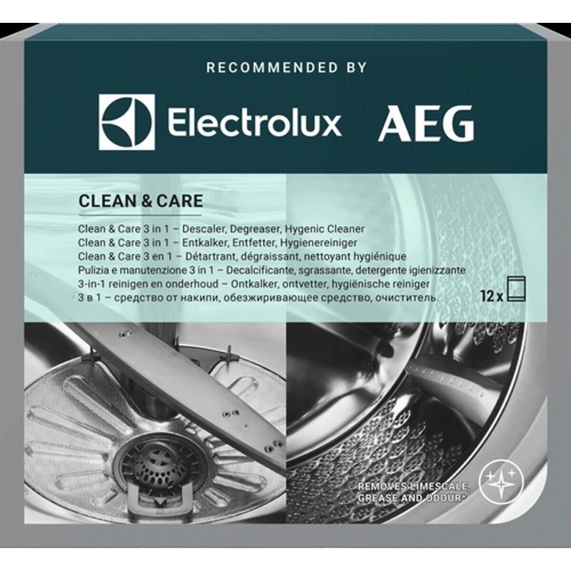 ELECTROLUX washing machine and dishwasher preparation M2GCP121