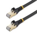 StarTech.com 10 m CAT6a Cable - 10 Category 6a Shielded Snagless RJ45 100W Patch Cord - 10GbE Black UL/TIA Certified CAT 6a Afskærmet parsnoet (STP) 10m Patchkabel Sort – billede 4