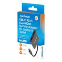 Manhattan 154321 USB-C -> HDMI 0,15m – billede 2