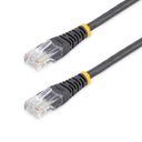 StarTech.com 15m Black Cat5e / Cat 5 Molded Patch Cable CAT 5e Ikke afskærmet parsnoet (UTP) 15m Patchkabel Sort – billede 1