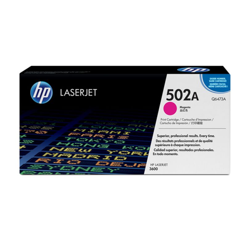 HP 502A Magenta 4000 sider Toner Q6473A