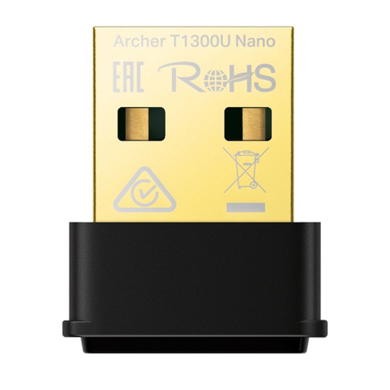TP-Link Archer T1300U Nano USB 2.0 867Mbit/s Ledningsført