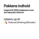 HP 305XL High Yield Tri-color Original Ink Cartrid – billede 3