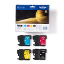 Brother LC 1100 Value Pack Sort Gul Cyan Magenta – billede 3