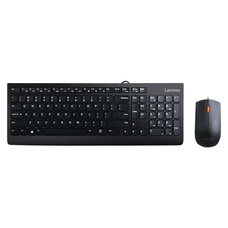 Lenovo 300 USB Combo Sæt med mus og tastatur Kablet USA