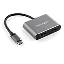 StarTech.com Videointerfaceomformer DisplayPort / HDMI 20.5m Grå – billede 1