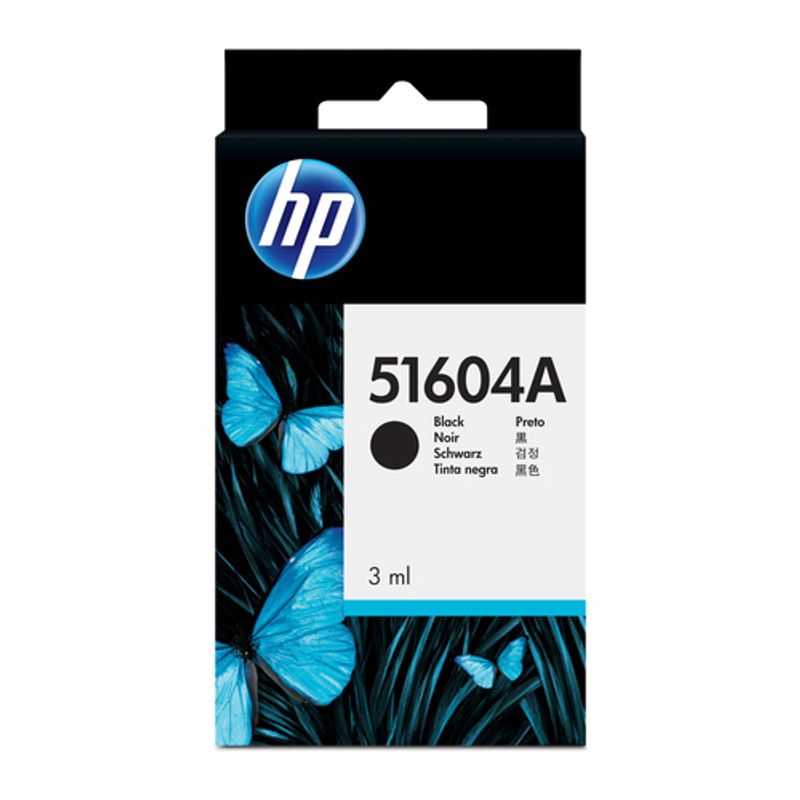 HP Sort 750.000 tegn Blæk 51604A