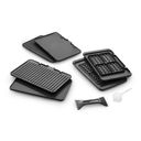 De'Longhi Livenza Vaffelmaskine/grill/stegeplade Sølv – billede 2