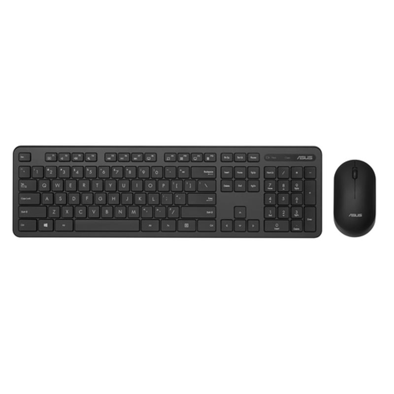 ASUS CW100 Sæt med mus og tastatur Trådløs Russisk