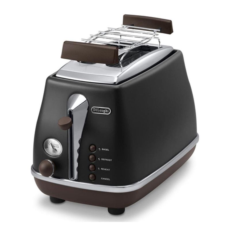 De'Longhi Icona Vintage CTOV 2103.BK Brødrister 900W Sort