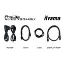 iiyama ProLite XUB2793QSU-B7 27 2560 x 1440 (2K) HDMI DisplayPort 100Hz Pivot Skærm – billede 13