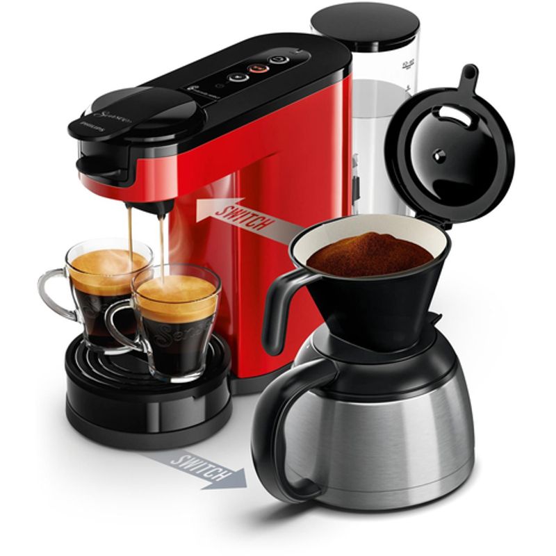 Coffee machine Senseo Switch Base Plus Red