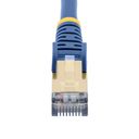 StarTech.com 0.50 m CAT6a Cable - 10 Category 6a Shielded Snagless RJ45 100W Patch Cord - 10GbE Blue UL/TIA Certified CAT 6a Afskærmet parsnoet (STP) 50cm Patchkabel Blå – billede 3