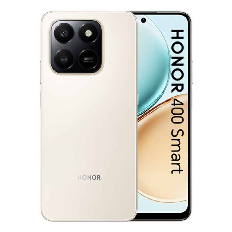 Honor 400 SMART 17,2 cm (6.77) MagicOS 9.0 6 GB 128 GB 6500 mAh Guld