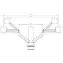 Multibrackets M VESA Gas Lift Arm Dual Side by Side Stativ 2 LCD displays 15-32 – billede 22