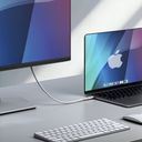 STARTECH.COM 2m USB4 Kabel 20Gbps USB-IF-zertifiziertes USB-C Kabel 240W PD EPR 4K 120Hz DP 2.1 TPE-Mantel Weiss – billede 5