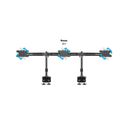 Multibrackets M VESA Desktopmount Triple Desk Clamp Monteringssæt 3 LCD skærme 24-32 – billede 13