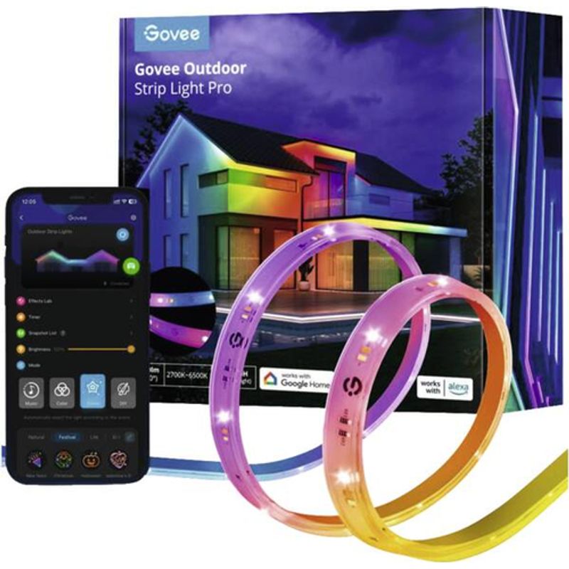 Govee Lysrem 36W 2700/4500/6500K Koldt/varmt hvidt lys