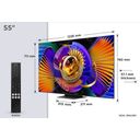 TCL C7L 55C7L TV 139.7 cm (55&quot ) 4K Ultra HD Smart TV Wi-Fi Black 2700 cd/m² – billede 5