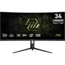 MSI MAG 342CQRF E20 34 ívelt VA LED gaming monitor fekete 200Hz – billede 1