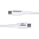StarTech.com 2m (6.6ft) White USB-A to USB-C Charging Cable/Cord, M/M USB Type-C kabel 2m Hvid – billede 5