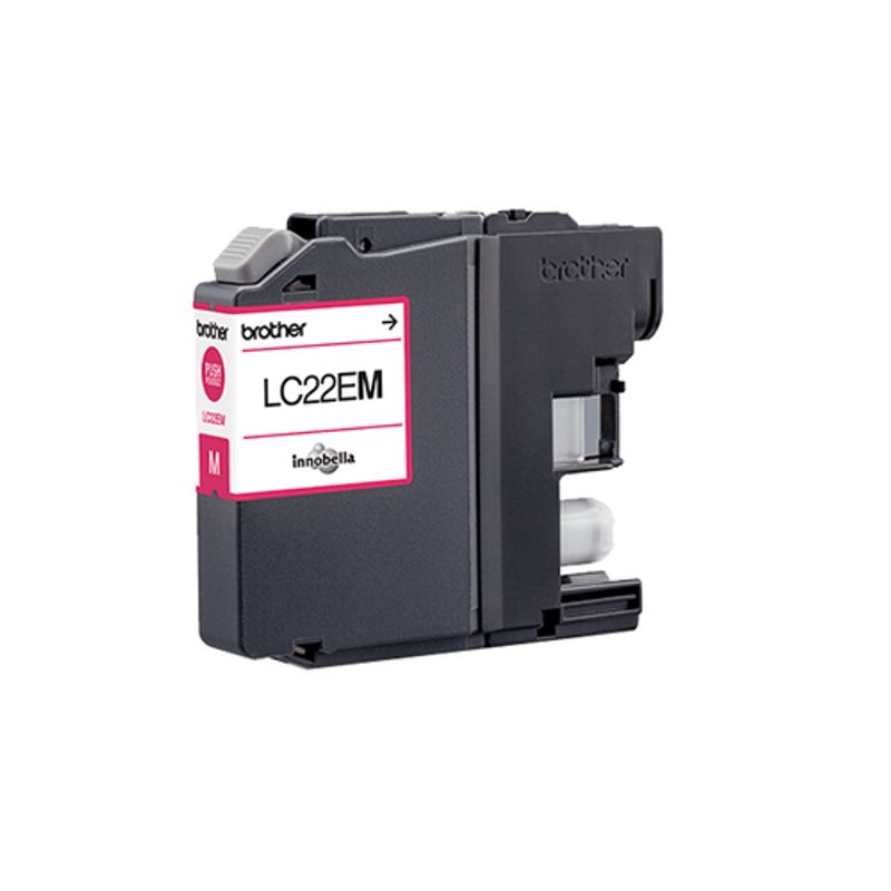 Brother LC 22EM Magenta 1200 sider Blæk