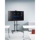 Manhattan Monitor/LFD Trolley Stand, 1 screen, 37-70, Vesa 200x200 to 600x400mm, Max 50kg, Black, Box Vogn med hjul LCD/plasmapanel/AV-system/kamera 37-70 – billede 11