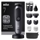 Braun All-in-One Series 7 AIO7560 Trimmer Sort Grå – billede 1