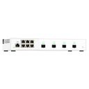 QNAP QSW-M2106-4S Switch 10-porte 10 Gigabit – billede 1