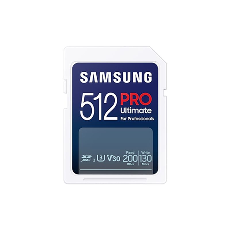 Samsung PRO Ultimate MB-SY512SB SDXC UHS-I Memory Card 512GB 200MB/s