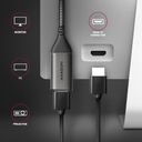 Axagon RVC-HI2M USB-C -> HDMI 0,25m – billede 4