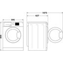 Whirlpool FFB 9479 BV EE vaskemaskine Front-læsning 9 kg 1400 rpm Hvid – billede 7