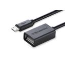 Ugreen USB 2.0 On-The-Go USB-adapter 10cm Sort – billede 3