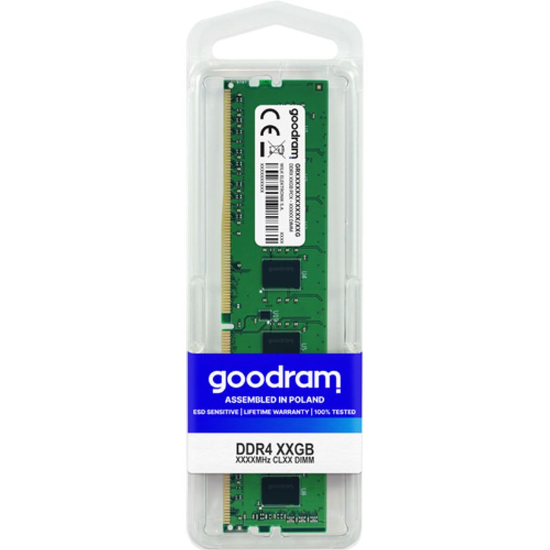 GOODRAM DDR4 16GB 2400MHz CL17 Ikke-ECC