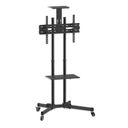 Manhattan Monitor/LFD Trolley Stand, 1 screen, 37-70, Vesa 200x200 to 600x400mm, Max 50kg, Black, Box Vogn med hjul LCD/plasmapanel/AV-system/kamera 37-70 – billede 2