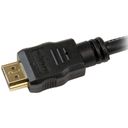 StarTech.com 0.5m High Speed HDMI Cable - Ultra HD 4k x 2k HDMI Cable - HDMI to HDMI M/M - 50cm HDMI 1.4 Cable - Audio/Video Gold-Plated (HDMM50CM) HDMI-kabel 50cm Sort – billede 4