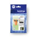 Brother LC 3217 Value Pack Sort Gul Cyan Magenta 550 sider – billede 1
