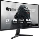 IJGC2781HSU-B1 Black, VA FHD, 1500R, 144Hz, 2A – billede 2