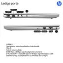 HP EliteBook 6 EB6G1i14 U7 255U 14 32GB/512 PC NX 14 1920 x 1200 (WUXGA) 255U 32GB 512GB Intel Graphics Windows 11 Pro – billede 12