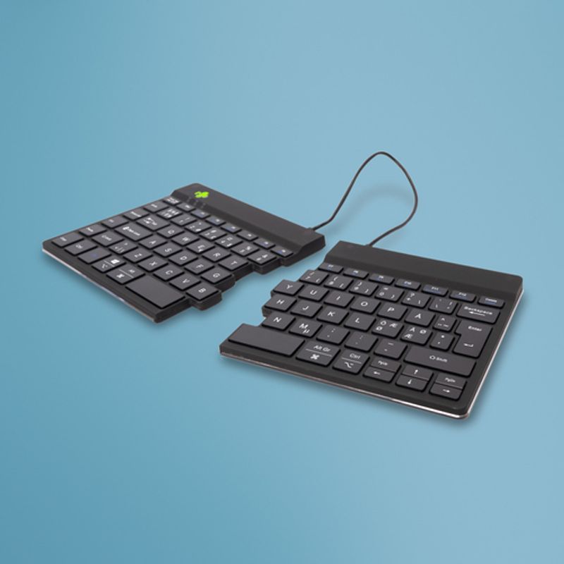 R-Go Split Break Tastatur Saks Trådløs Nordisk