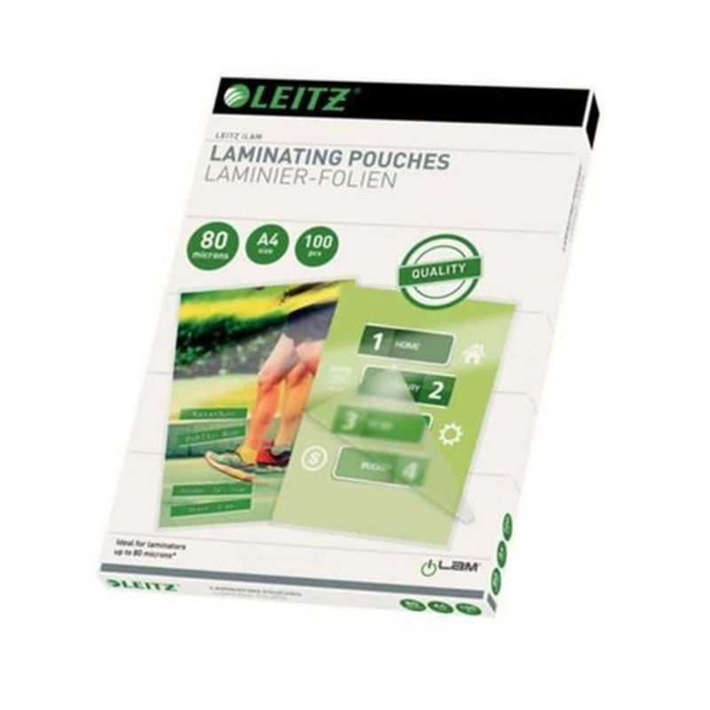 Leitz Laminerings poser A4 (210 x 297 mm) Gennemsigtig Blank