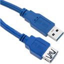 TECHly USB forlængerkabel 3m Blå – billede 4