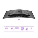 AOC AGON PRO PD34 Porsche Design 34 3440 x 1440 (UltraWide) HDMI DisplayPort USB-C 240Hz Dockingskærm – billede 4