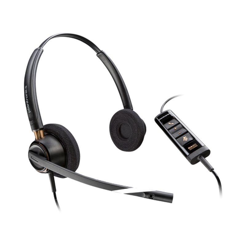 HP Poly EncorePro 525 Kablet Høretelefoner Sort
