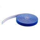 StarTech.com 100ft Hook and Loop Roll, Cut-to-Size Reusable Cable Ties, Bulk Industrial Wire Fastener Tape / Adjustable Fabric Wraps Blue / Resuable Self Gripping Cable Management Straps - Adjustable Loop Ties (HKLP100BL) 30.48m Blå – billede 1