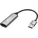 Sandberg Videointerfaceomformer HDMI / USB Grå – billede 1