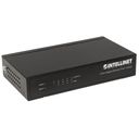 Intellinet , 4 x PSE Ports, IEEE 802.3at/af Power over ( / ) Compliant, 60 W, Desktop (Euro 2-pin plug) Switch 5-porte Gigabit PoE+ – billede 2