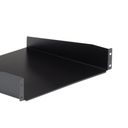 StarTech.com 2U Server Rack Mount Shelf - 15.7in Deep Steel Universal Cantilever Tray for 19 Network & AV Equipment Rack/ Cabinet - 44lbs (CABSHELF) Rackhylde – billede 2