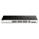 D-Link Web Smart DGS-1210-28 Switch 28-porte Gigabit – billede 1